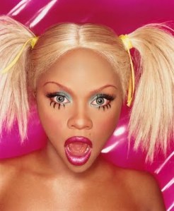 Lil Kim as Black Barbie
